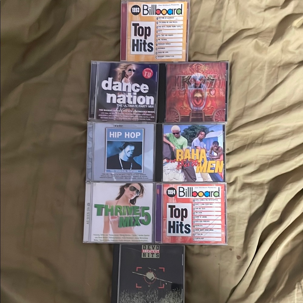 CD Collection: Billboard, Dance Nation, Baha men, devo